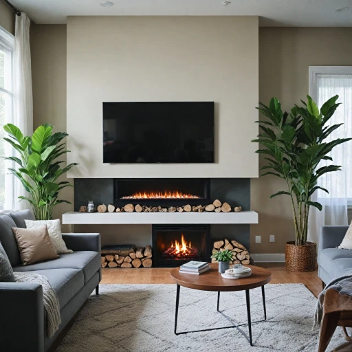 Enhance Your Living Space with a Modern Electric Fireplace TV Stand