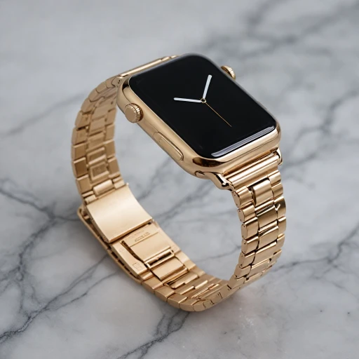 Enhance Your Style with a Gold Stainless Steel Apple Watch Band