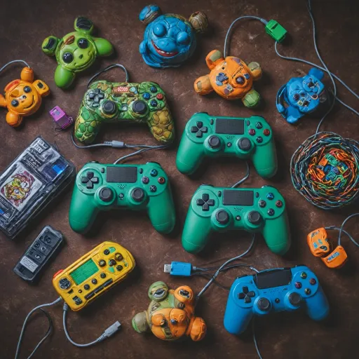 Must-have ninja turtle accessories for gaming consoles