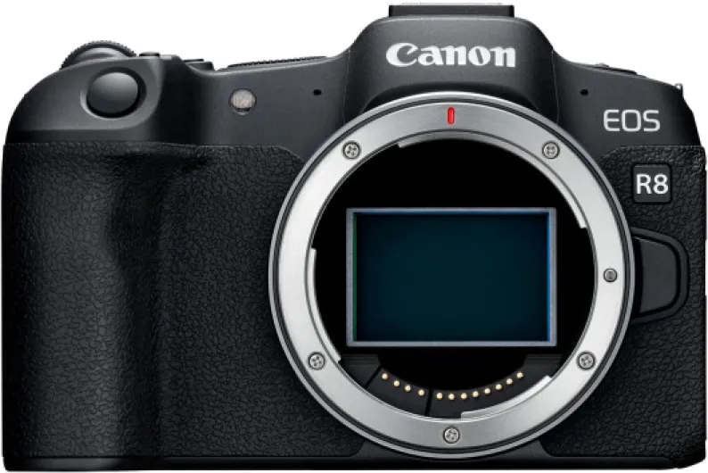 Canon EOS R8 Full-Frame Mirrorless Camera (Body Only), RF Mount, 24.2 MP, 4K Video, DIGIC X Image Processor, Subject Detection & Tracking, Compact, Lightweight (Renewed)