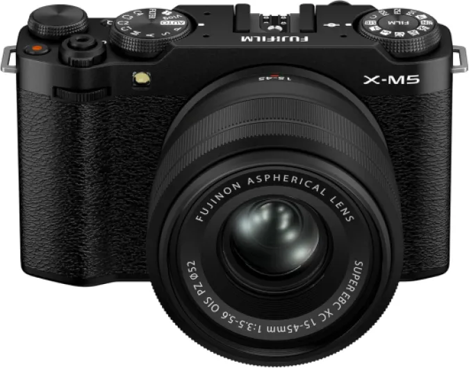 X-M5 Mirrorless Digital Camera XC15-45mmF3.5-5.6 OIS PZ Lens Kit - Black