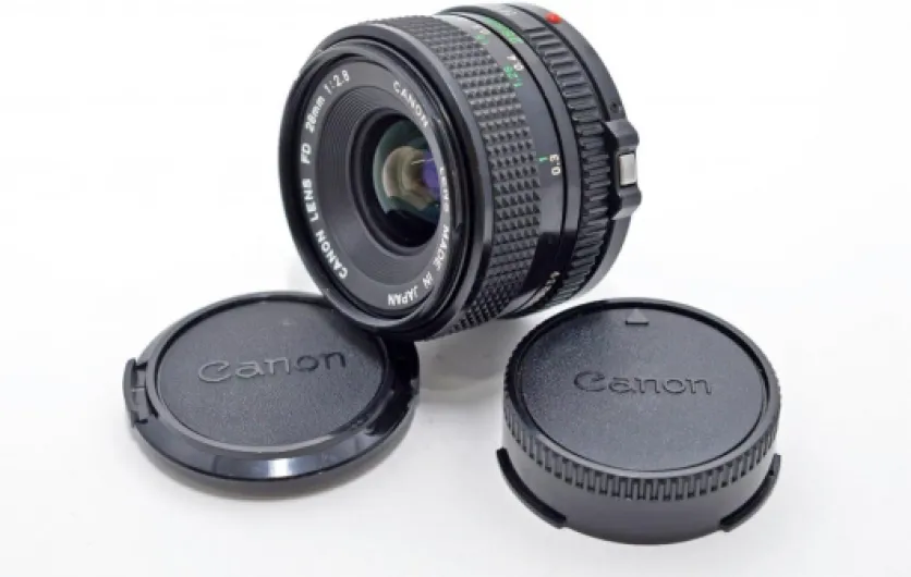 Canon 28mm f/2.8 Manual Focus FD Mount Lens (Renewed)