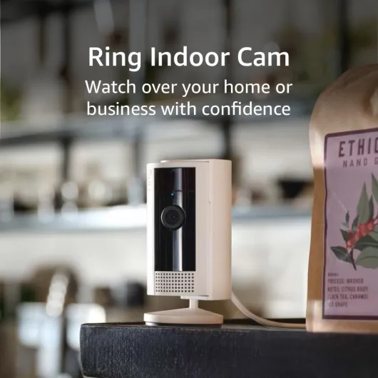 Indoor Cam — Home or business security in 1080p HD video, White White 1 Camera