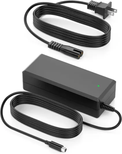 42V 1.7A Charger for Segway Ninebot Scooters Compatible with Ninebot Electric Scooter ES2, ES4, E22, ES1L, E2 Pro, F20, F25, F30, F40, F2, F2 Plus, F2 Pro, D18, D28, D40, Air T15 Power Adapter