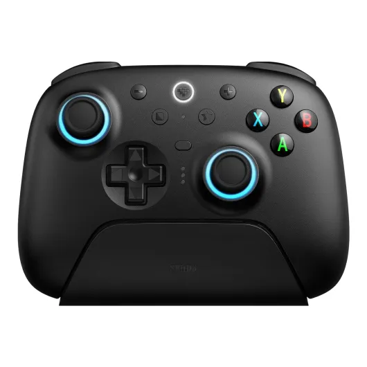 Ultimate 2 Wireless Controller for Windows PC, Apple, Steam & Android, Gaming Controller with TMR Joysticks, Hall/Tactile Triggers, Motion Control, RGB Fire Ring, 1000Hz Polling Rate, Black Ultimate 2 Wireless Black