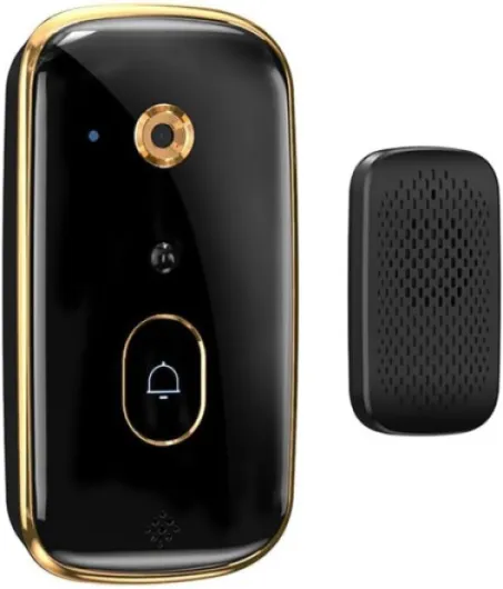 Smart Video Doorbell Camera, Wireless Video Doorbell, 1 Million Resolution, Video Call, Voice Changer, PIR Motion Detection, 2-Way Audio, Night Vision, Cloud Storage, Only 2.4Ghz WiFi