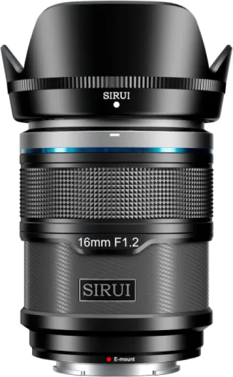 Sniper 16mm Autofocus Lens, F1.2 Wide Angle APS-C Camera Lens for A5, A6, FX30, ZV-E10 (E Mount, Black) Black 16mm