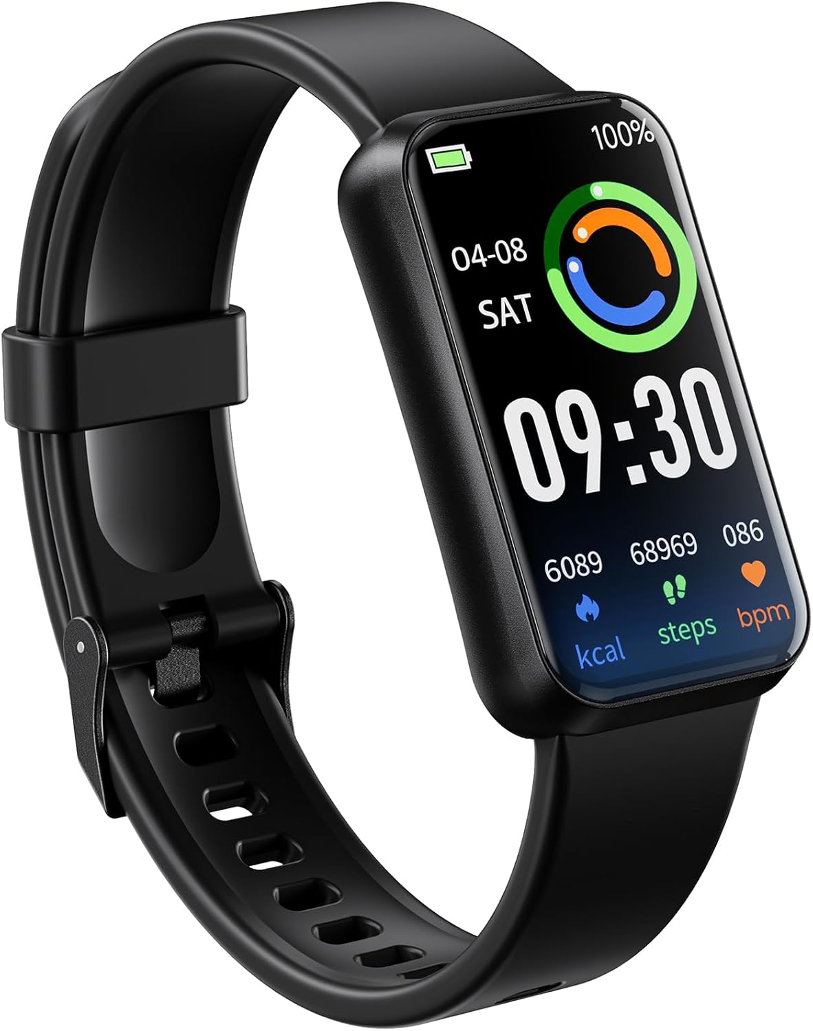Fitness Smart Trackers with 24/7 Health Monitoring,Heart Rate Sleep Blood Pressure Oxygen Monitor/Calorie Steps Counter Pedometer Activity Tracker/Smart Notifications for Men Women