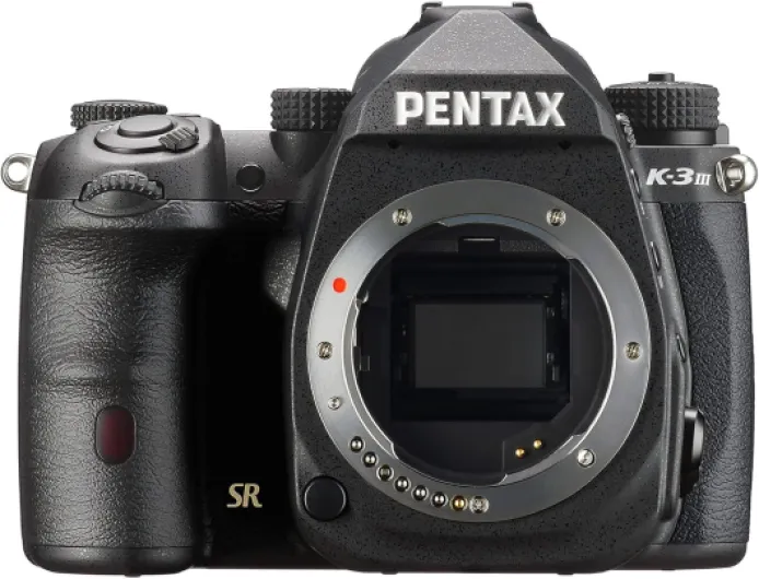 K-3 Mark III Flagship APS-C Black Camera Body - 12fps, Touch Screen LCD, Weather Resistant Magnesium Alloy Body with in-Body 5-Axis Shake Reduction - 1.05x Optical viewfinder with 100% FOV