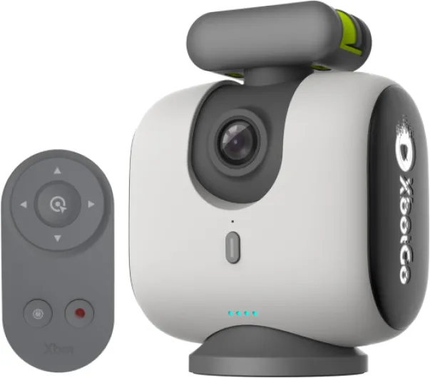 Chameleon AI Auto Sports Action Camera - 4K 60FPS Soccer Camera and Basketball Tracking Camera for Team Sports, Live Streaming, No Subscription, Works with iOS & Android (Pearl Grey)