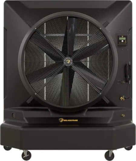 Cool-Space 500 Portable Evaporative Swamp Cooler, 50-inch Diameter Fan, Indoor or Outdoor Use, Continuous or Fillable (64 Gallon Capacity), Variable Speed