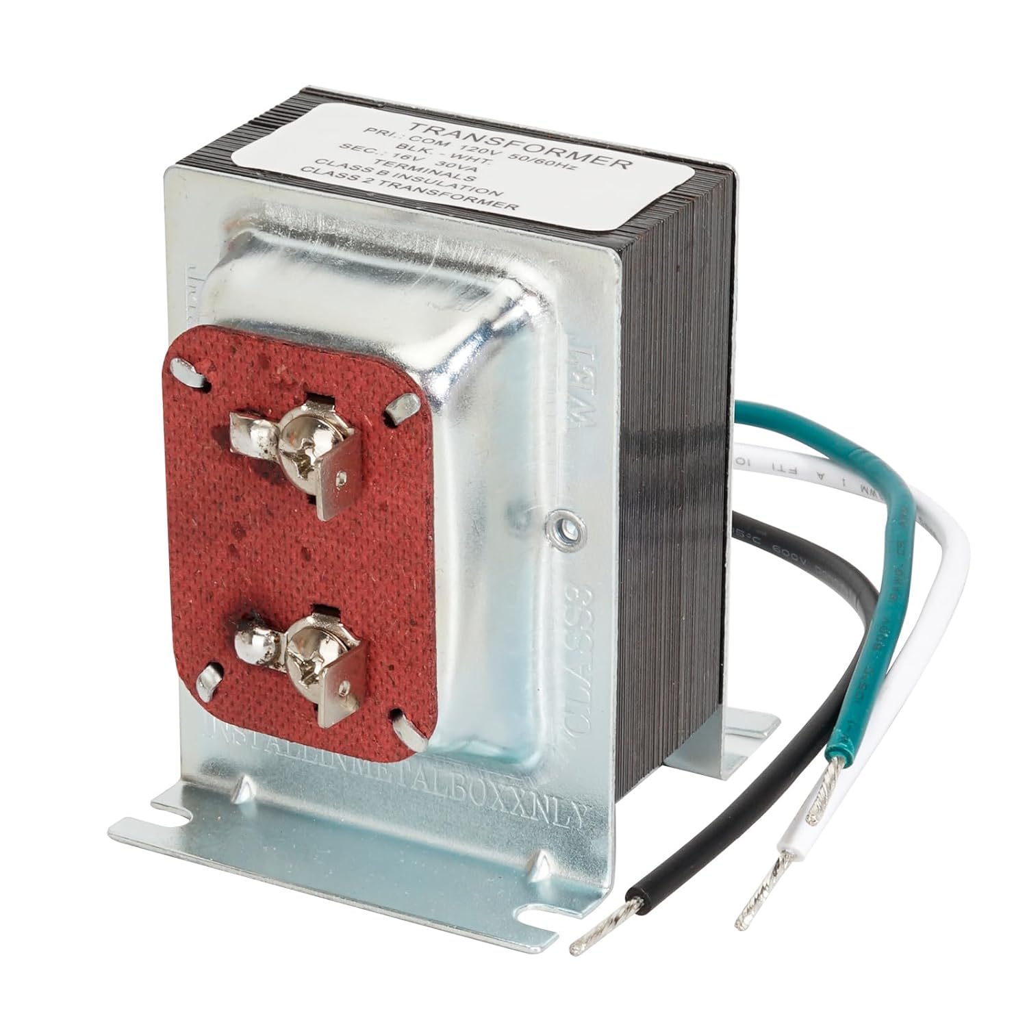 16V 30VA Doorbell Transformer AC Power Supply, Thermostat Power Adapter Hardwired Door Chime Transformer