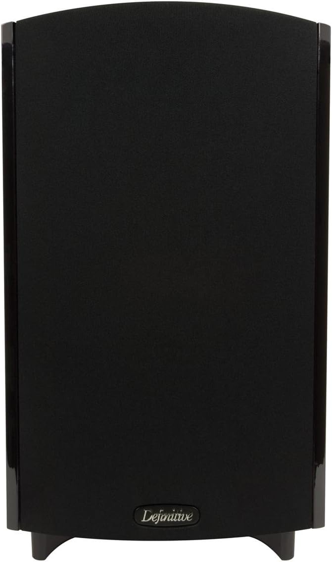 ProMonitor 1000 2-Way Satellite or Bookshelf Speaker for Home Theater Speaker/Surround Sound System (Single, Black)
