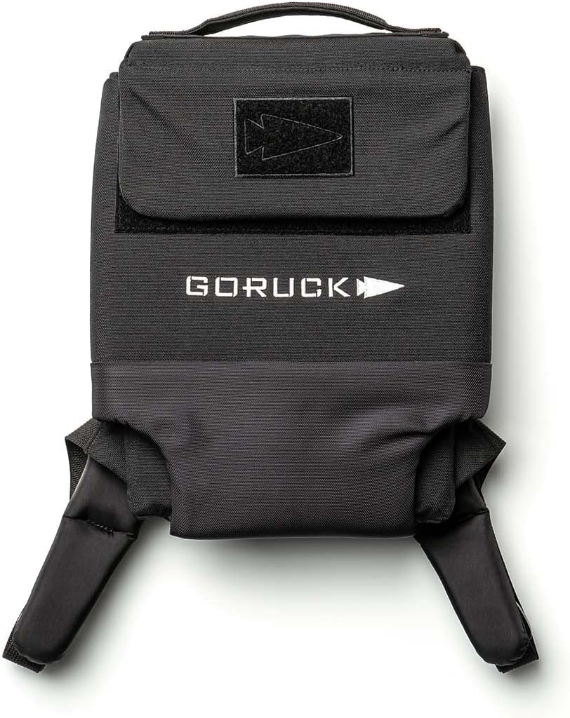 Ruck Plate Carrier 3.0 - Streamlined Weighted Rucking Backpack w/Ergonomic Back Support & Extra Padded Straps - Compatible Ruck Plates, Black