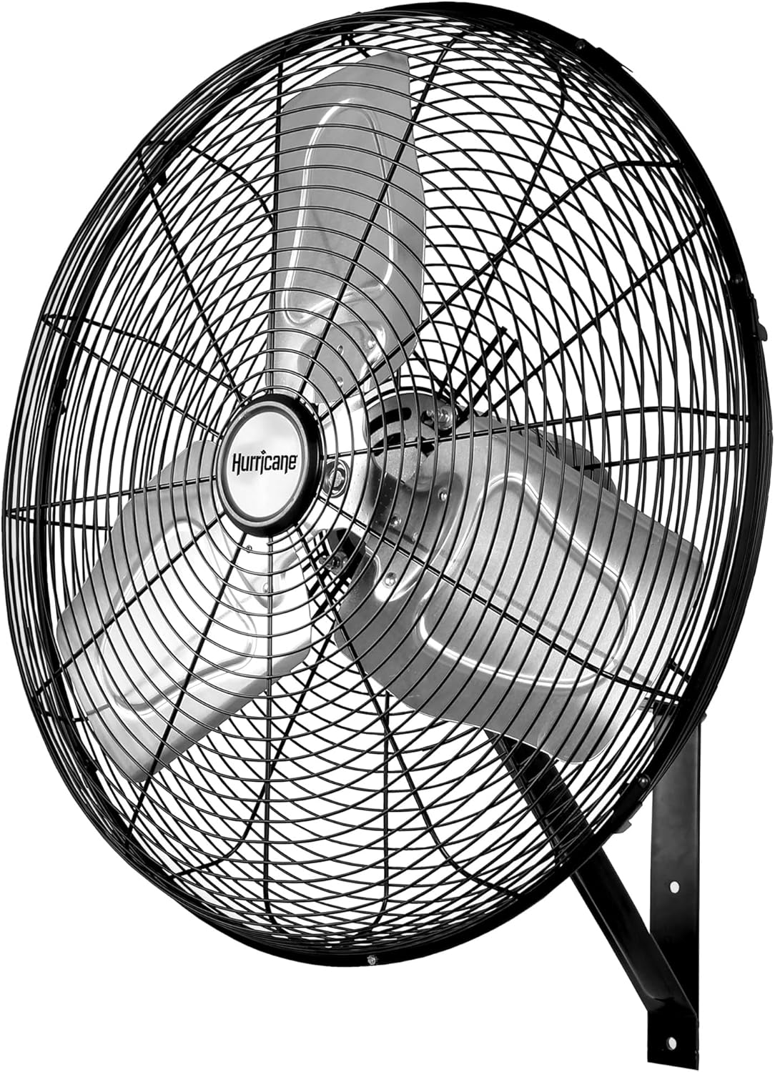 Pro 30-Inch Commercial Grade Oscillating Wall Mount Fan, Black – Heavy-Duty All-Metal Corded Electric Air Cooling Unit for Home, Garage, Greenhouse, or Workshop 30" Pro Commercial Grade