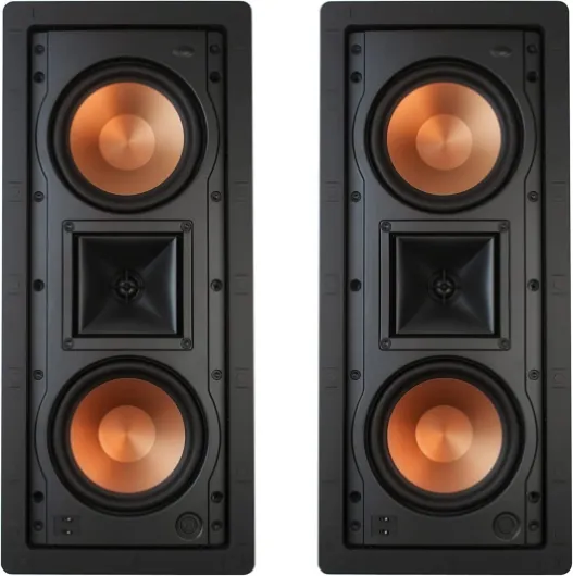 R-5502-W II in-Wall Left, Center or Right (LCR) in-Wall or in-Ceiling Speaker Two-Pack 2 Pack