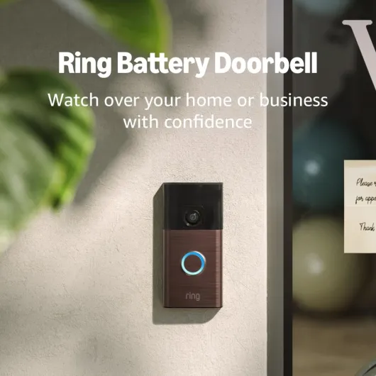 Battery Doorbell (newest model), Home or business security with Head-to-Toe video, Live View with Two-Way Talk, and Motion Detection & Alerts, Venetian Bronze Venetian Bronze 1 Doorbell