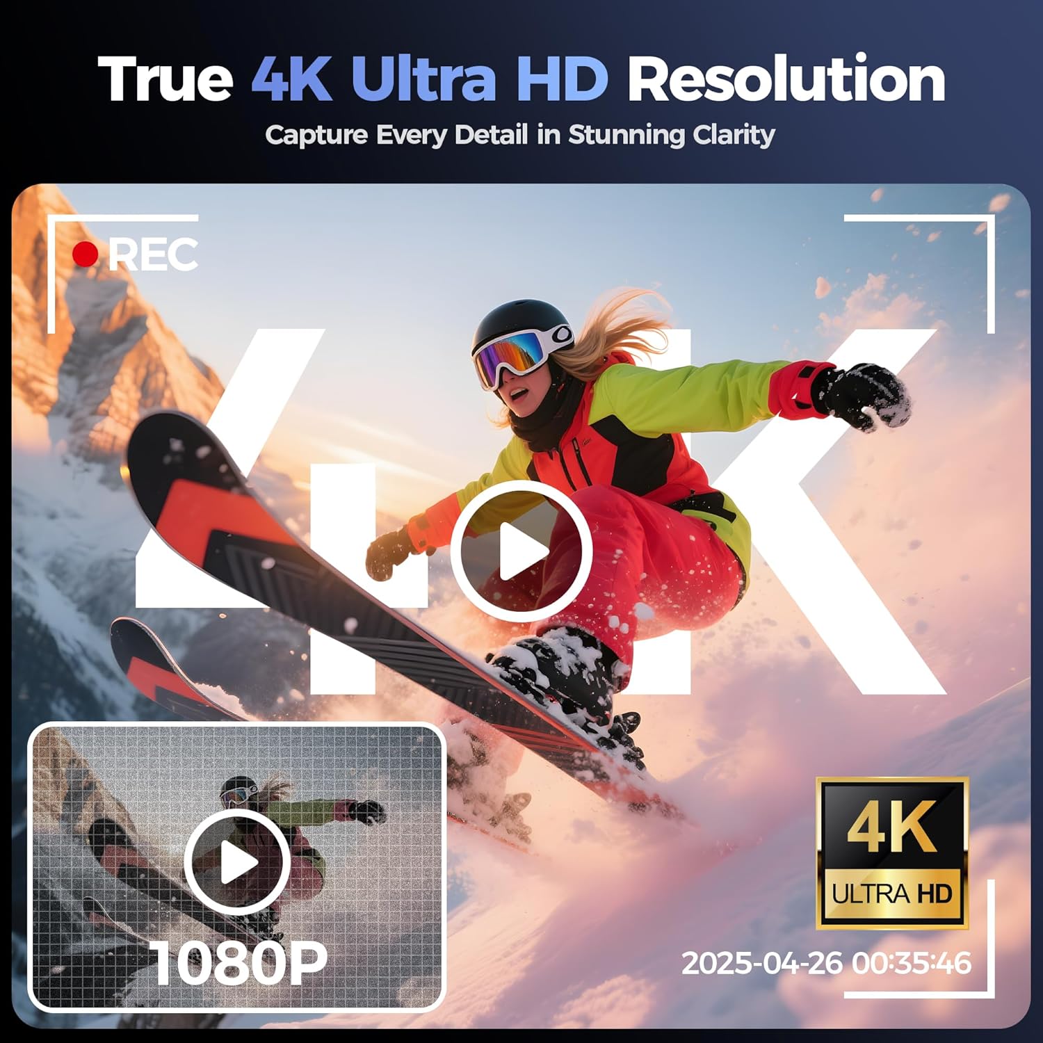 Appareil Photo Numérique 4K Digital: 64MP Appareils Numérique avec Écran Rabattable 180° - Camera pour Vlog avec Carte 32GB - pour Adolescents Débutants Adultes Enfant Noir YYZA9
