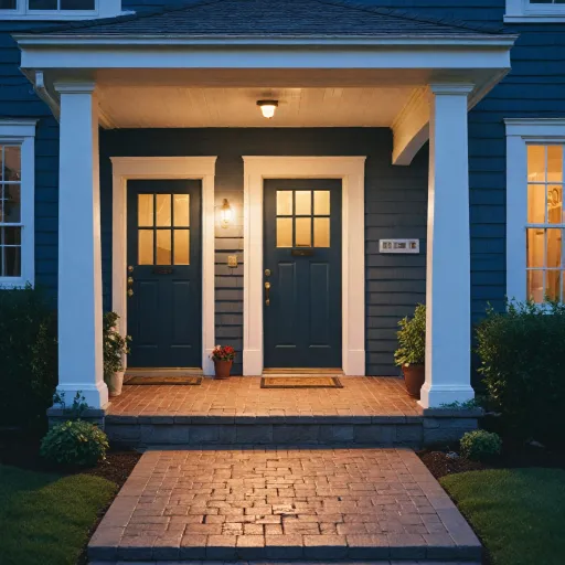 How motion activated night light design makes smart doorbells feel safer after dark