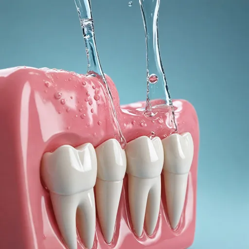 Are water flossers effective for cleaner teeth and healthier gums