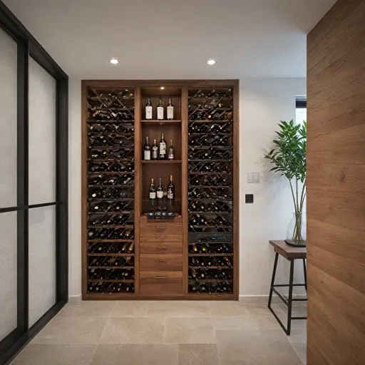 Elegant ideas for small wine cellars in compact living spaces