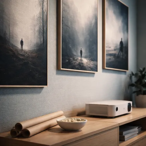 How movie theater posters shape a cinematic home experience