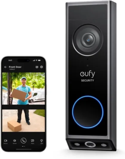 Video Doorbell E340 Dual Cameras with Delivery Guard 2K Full HD Wireless Video Doorbell Camera