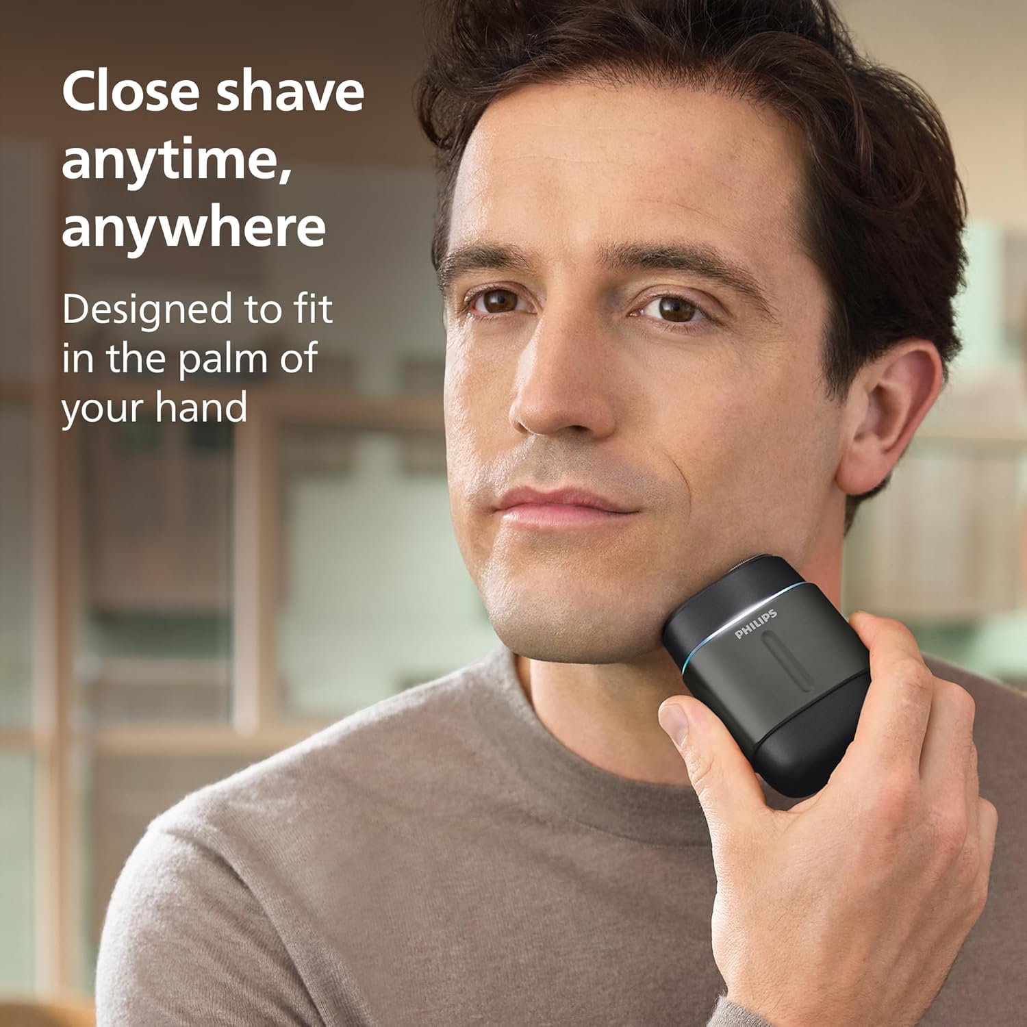 Shaver 700 Series - Compact Electric Shaver, Lift & Cut System, Dual SteelPrecision Blades, 4D Flex Heads, Wet & Dry Shave, Nose Trimmer, Travel Case, Model S792/06 [New] S7 Travel Shaver, Dual SteelPrecision Blades, Nose Trimmer, USB-A + QI