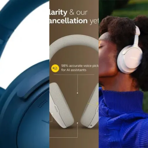 Top Noise canceling headphones with built-in microphone