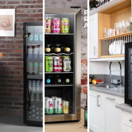 Top Wine coolers with interior LED lighting