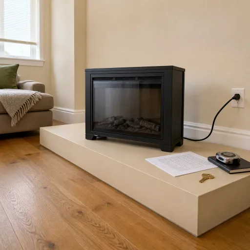 Plug-in electric fireplaces for renters: what your lease actually says and what landlords never check